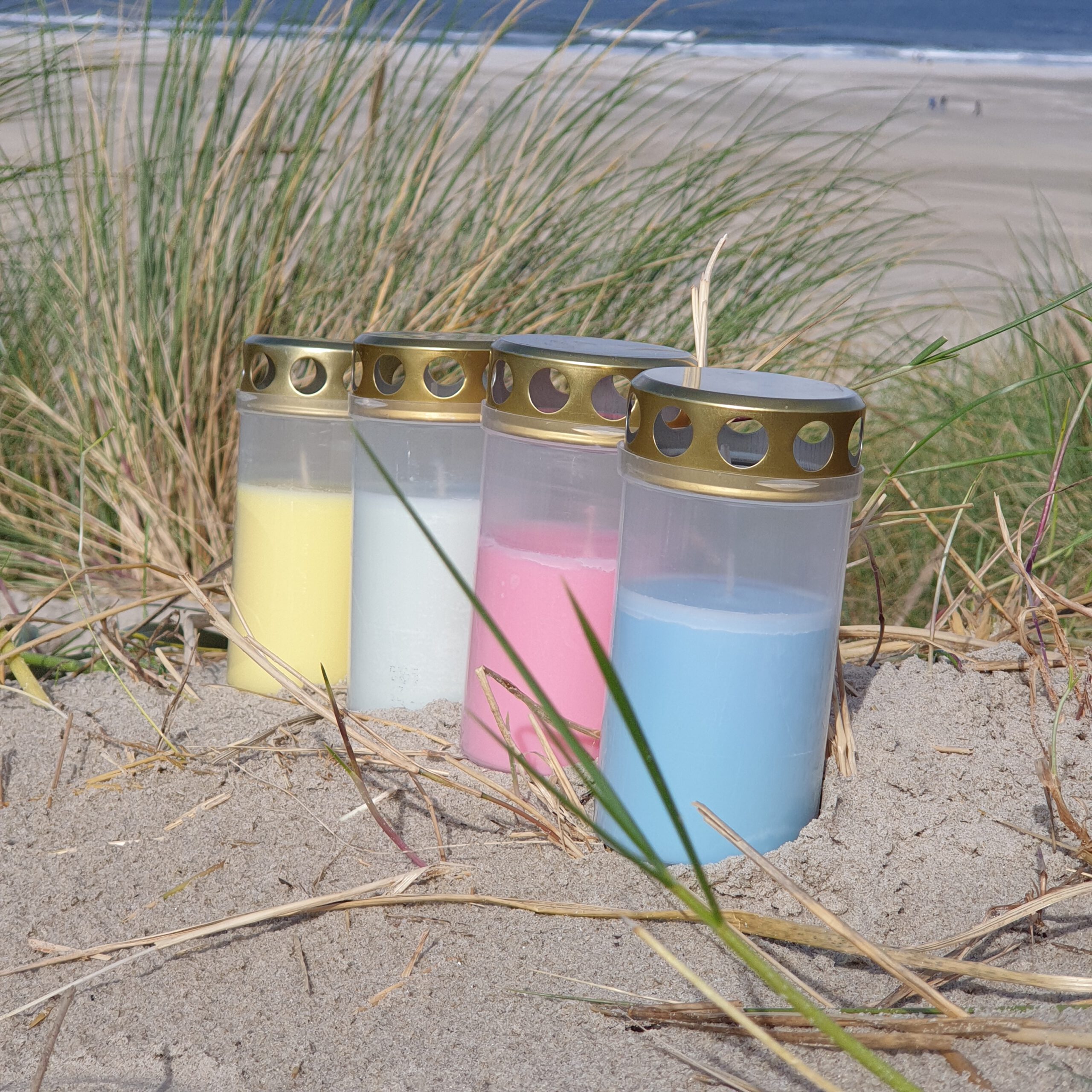 gekleurde grafkaars 50 uurs