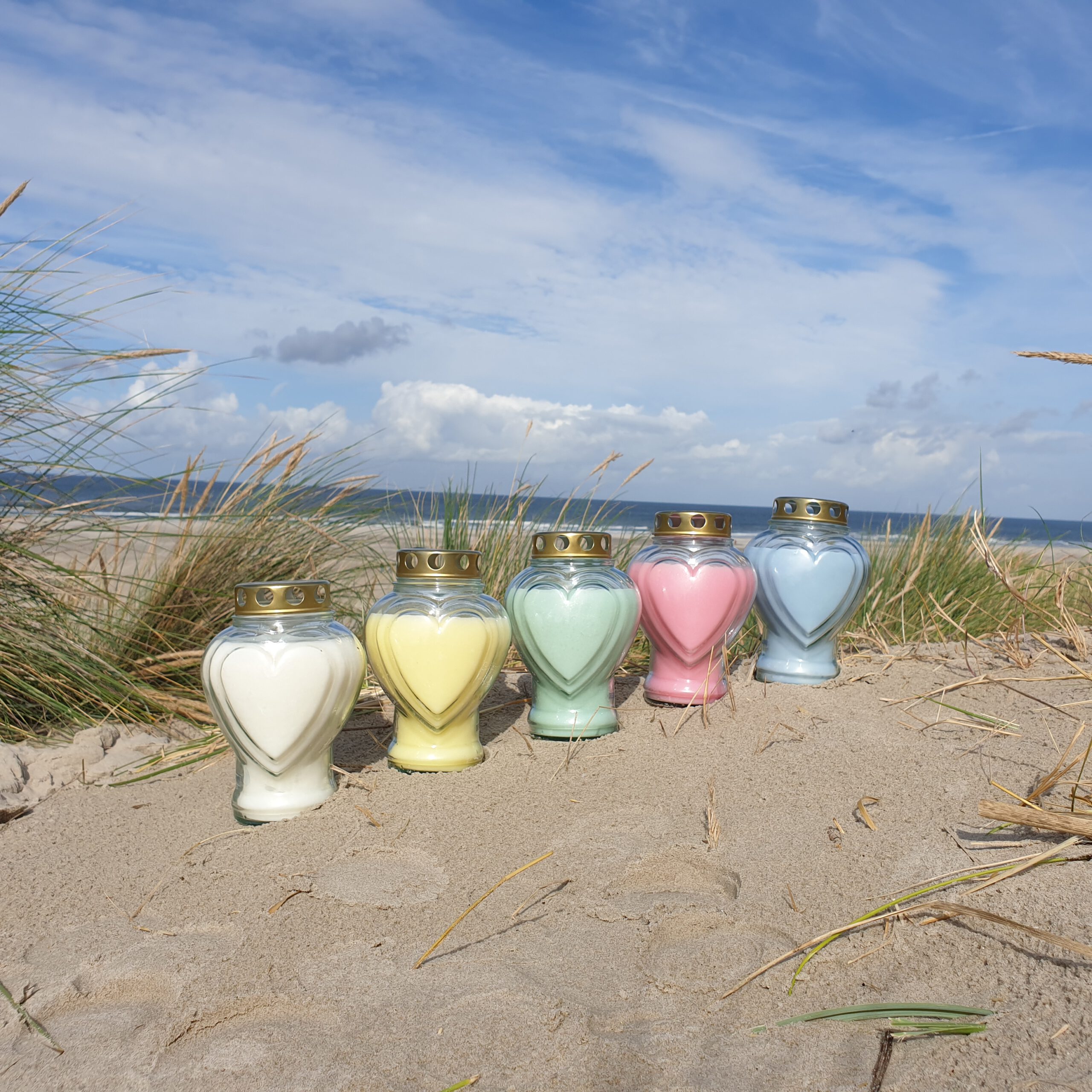 gekleurde grafkaars 150 uurs